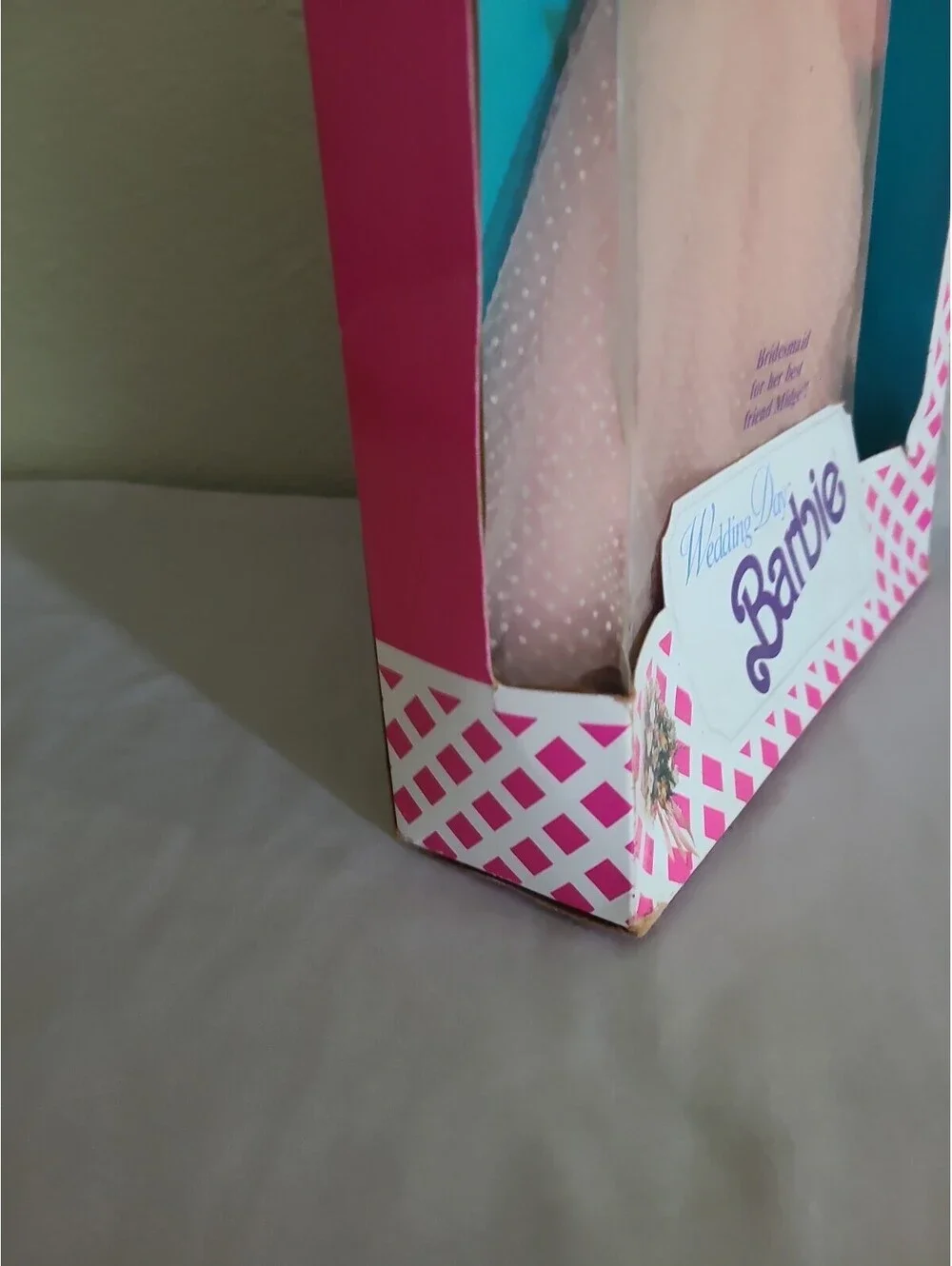 Doll Barbie Wedding Day Lovely Bridesmaid  1990 Mattel Vintage